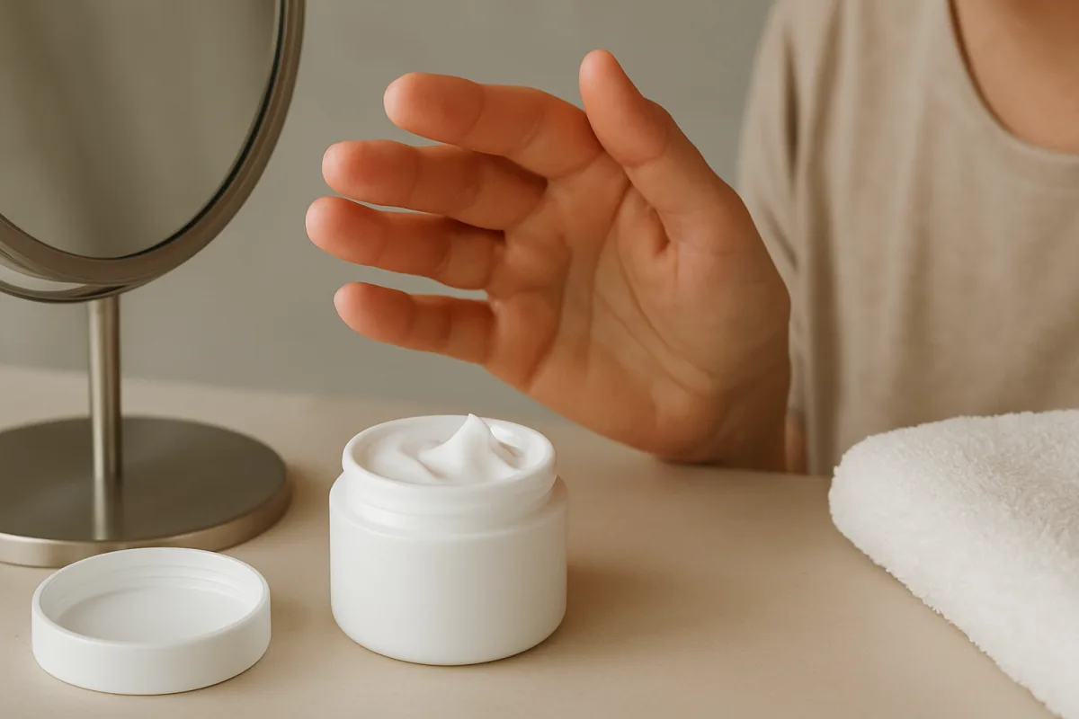 Crema viso che pizzica o brucia: quando interrompere l'uso
